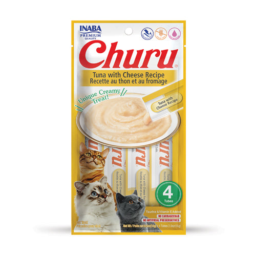 Churu Atún con Queso 4 tubitos