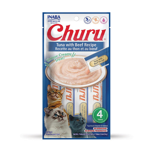 Churu Atún con Carne 4 tubitos