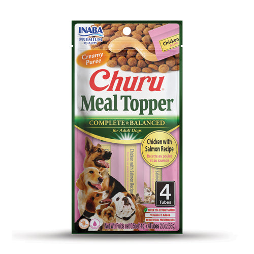 Churu Dog Pollo Salmon 4 tubitos
