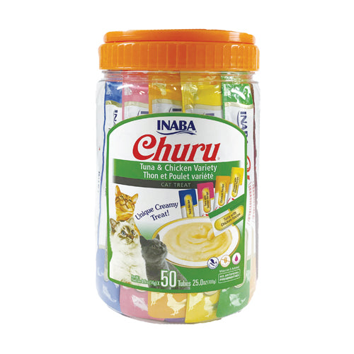 Churu Variedades Atún y Pollo Tubitos